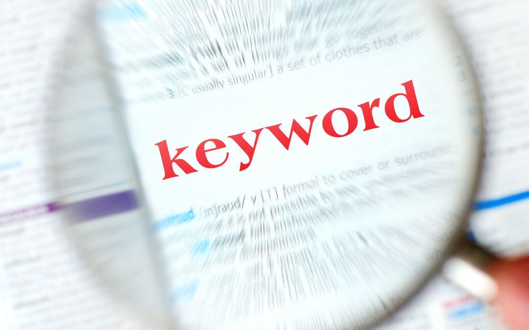 Recherche und Auswahl geeigneter Keywords für die eigene Website